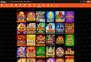 Τα πιο δημοφιλή παιχνίδια του Vistabet Casino Live.
