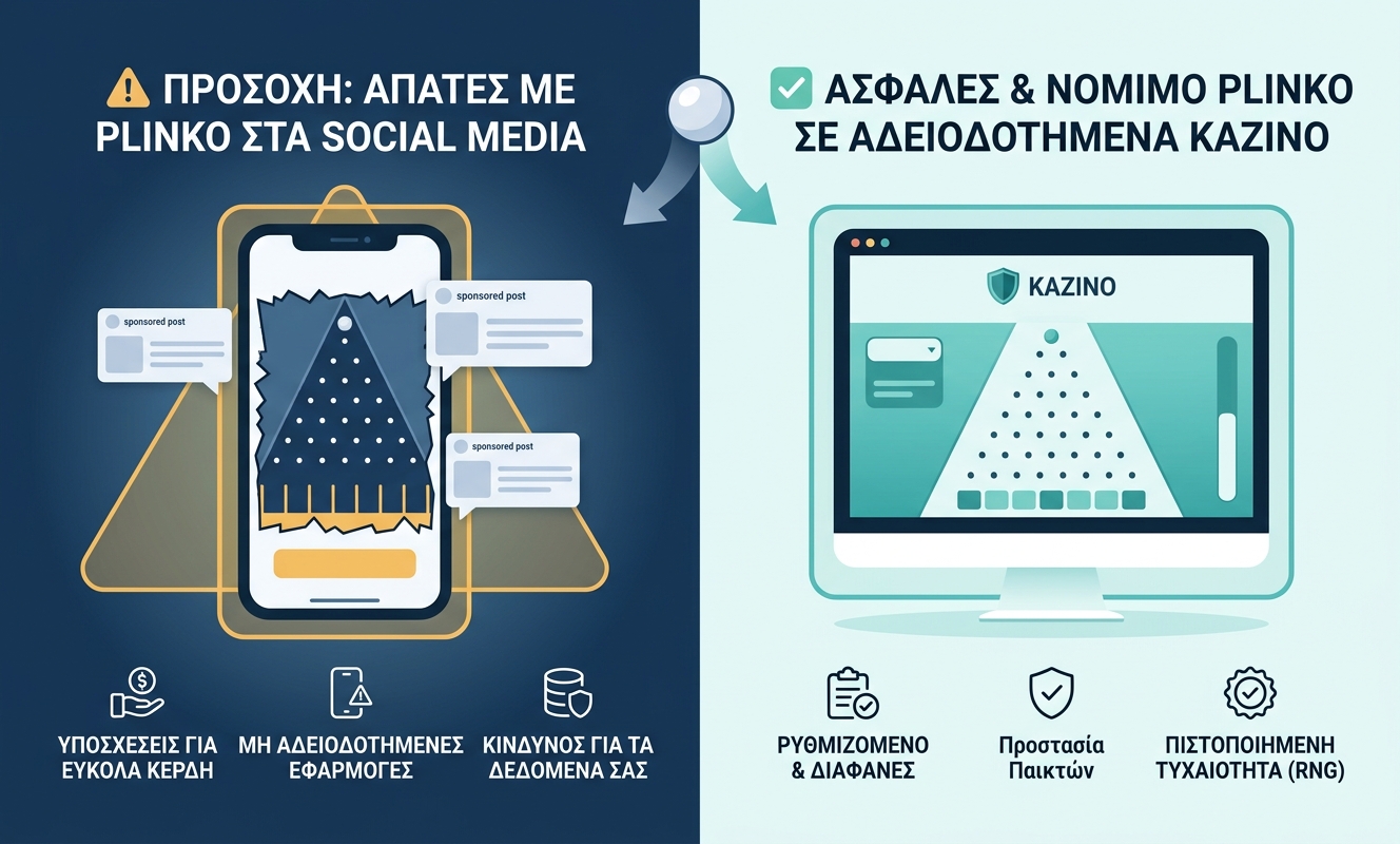 Plinko απάτη ή όχι: παίξτε σε νόμιμες πλατφόρμες